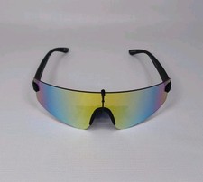 Foster Grant Active Black Mirror Wrap Around Sunglasses