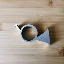 Cressona Aluminum French Horn Musical Ornament Decoration Desk Shef Sitter Decor