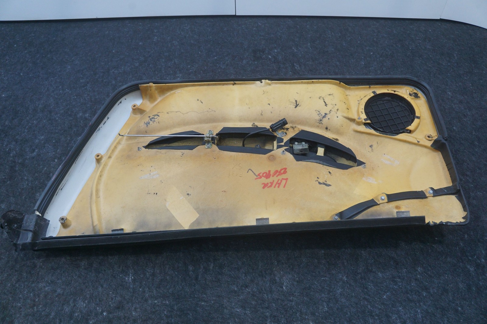 Front Left Driver Interior Door Trim Panel Black Leather Ferrari 360 Modena 2001