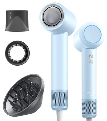 PLUZZ X116 SE Ionic Hair Dryer with Diffuser 270M Negative Ion High Speed Motor