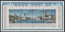 Switzerland 1984 National Philatelic Exhibition Naba Zuri 84 MS, MNH
