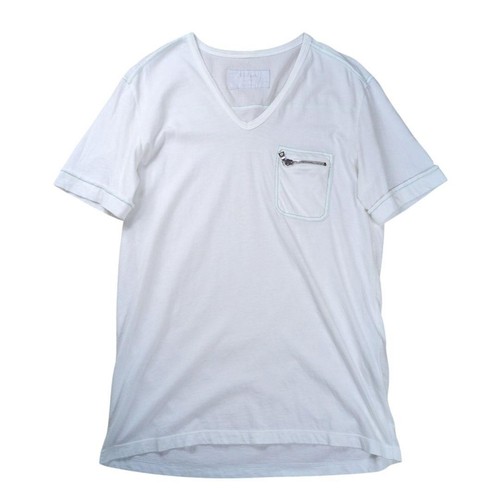 Rare Prada Zip Pocket Color Stitch T-Shirt - Picture 2 of 9