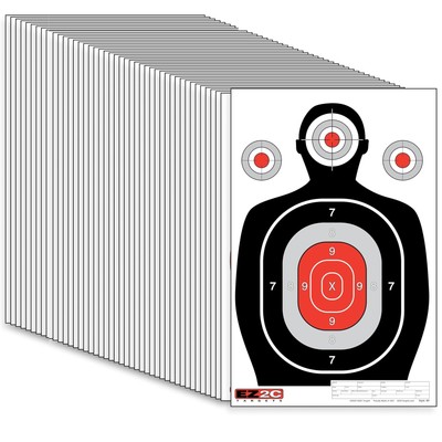 50 EZ2C 12''x18'' Silhouette Shooting Paper Target USA MADE Premium Targets for Ra