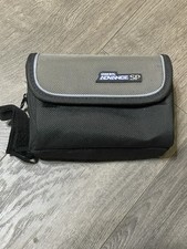 Nintendo GameBoy Advance SP Carrying Case Holder Gray/Black Travel Bag