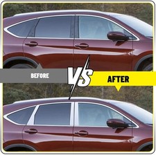 For Honda Crv 2012-2016 Cr-v 6pc Chrome Window Door Pillar Post Trim Accessories For Honda Crv 2012-2016 Cr-v 6pc Chrome Window Door Pillar Post Trim Accessories
