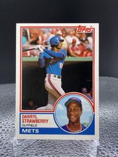 1983 Topps Traded - Darryl Strawberry #108T 1 Star Back (RC) New York Mets
