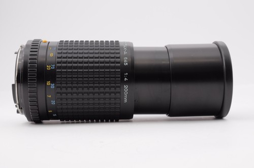 **Casi COMO NUEVO** Lente teleobjetivo SMC Pentax A 645 200 mm f/4 MF para 645 N NII Japón - Imagen 6 de 10