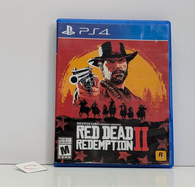 Red Dead Redemption II 2 (Sony Playstation 4 PS4) CIB Complete 2 Discs w/Map