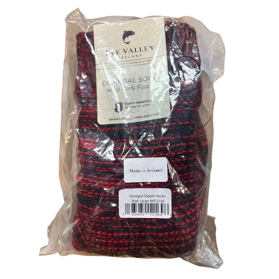 Lee Valley Ireland Donegal Calcetines Forrados de Vellón Corcho Oeste Fucsia NUEVO EN PAQUETE Foto 2 de 4
