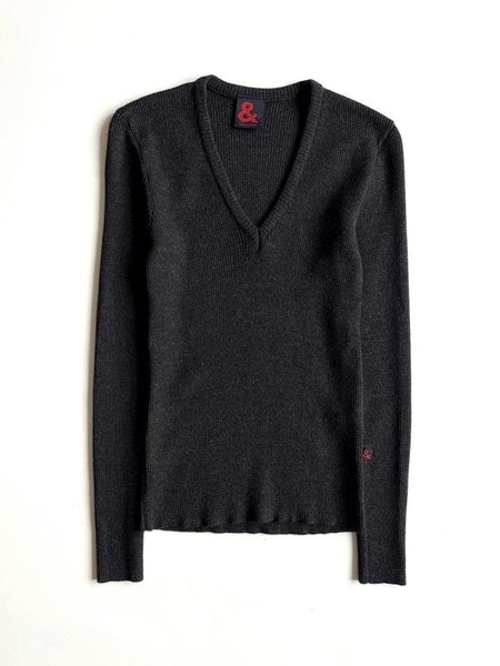 Women Dolce & Gabbana Sweater Grey Wool 36