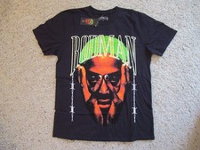 RODMAN BRAND Barbwire Black T-Shirt Sz Medium