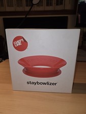Chef’s Line Staybowlizer Red Silicone Bowl Stabilizer Suction Base New
