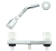 Road Home Chrome 2-handle Single function 2.0-in Shower Faucet with Valve