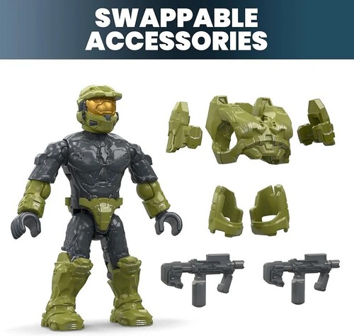 Mega Halo 2 Character Pack HXL07, Mega Bloks.339 Pieces ,construx. Mint - Picture 6 of 7