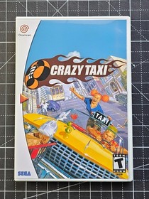 Dreamcast Crazy Taxi Version 1 Your Choice of Custom Case NO Game or Manual