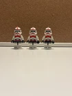 lot of three Clone Trooper Episode 3 lego Minifigures sw0091