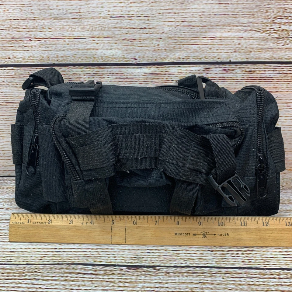 Kit de Trauma Tático de Acesso Rápido Bolsa Preta Médica Preta - Imagem 4 de 4