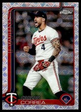 2025 Topps Chrome Logofractor Edition #204 Carlos Correa