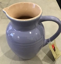 Le Creuset Stoneware Pitcher / Lavender - NWT