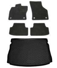 Fußmatten Kofferraumwanne für VW Golf 8 2020- im Set Automatten Auslage