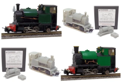 Fourdees Limited Talyllyn Tattoo Locomotive 009 / OO9 Kit for Bachmann chassis