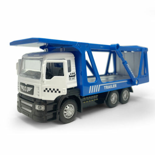 Flatbed Truck Toy 1/50 Scale Diecast Model Toy Car Metal Pull Back Toy Vehicle - Picture 6 of 24