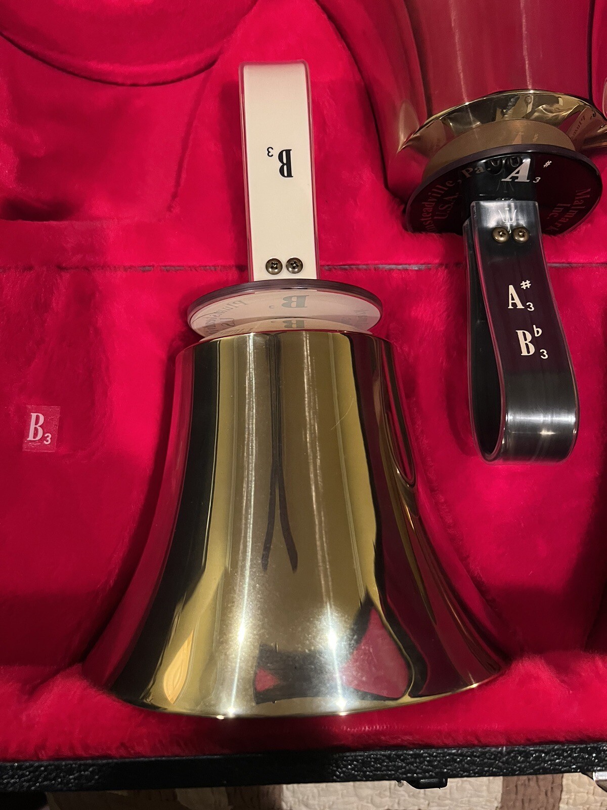 Set of 15 Malmark Bronze Brass Handbells Hand Bells eBay