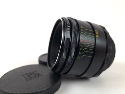 HELIOS 44-2 58mm F/2 Super Bokeh M42 Objektiv für EF EOS R,M, Sony E, Micro4/3, Fuji X