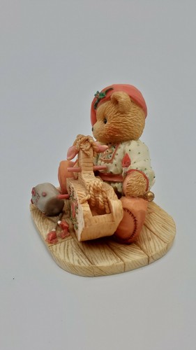 Cherished Teddies 141127 Ginger Painting your holidays with love elf horse bear - Picture 4 of 12