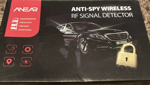 ANEAR ANTI-SPY WIRELESS RF TECH SIGNAL DETECTOR PROTECT YOUR PRIVACY AND... - 第 1/2 張圖片
