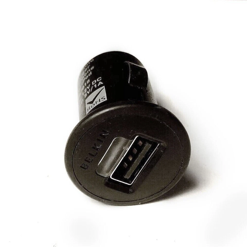 NUEVO OEM Belkin 5V/1A Universal USB Cargador de Coche Adaptador para Galaxy iPhone iPad Foto 4 de 4