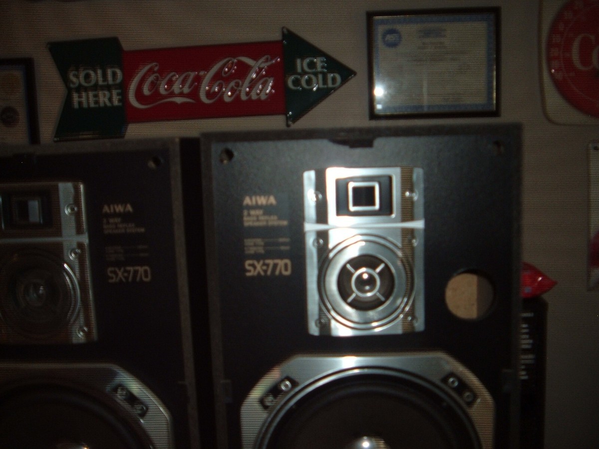 aiwa speakers sx770 used no shipping local pick up only | eBay
