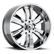 20x9 Tsw Chrome Aluminum Wheels Splix 6-5.5 Bargain