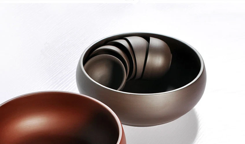 8 tazas de té de kungfu chino de 35 ml taza de té real Yixing Zisha taza de té arcilla púrpura Foto 2 de 4