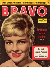 BRAVO 45/1960 – SABINE SINJEN, MARILYN MONROE, ELVIS PRESLEY, JAMES DARREN - COM