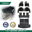 <!--F#f_0-->Double-Layer Floor Mats Boot Liner Set for Hyundai Santa Fe 7Seats 2024-Onwards<!--F/-->