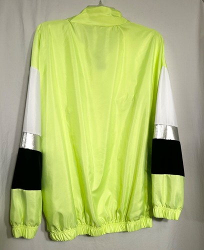 WOMENS 2XL XXL PULLOVER LIGHTWEIGHT WINDBREAKER JACKET ELASTIC CUFFS & WAISTBAND - Picture 5 of 5