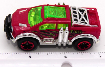 Zuru Metal Machines T-Rex Diecast Truck Toy Car Red Green