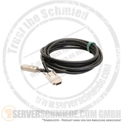 Dell EMC 4m extern SAS/SATA Kabel 2x Infiniband SFF-8470 0N8416