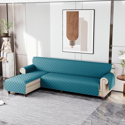 Eck Schlafsofa Bezug Wende Schnitt Chaiselongue Wasserdicht Schutz L Form - Bild 17 von 134