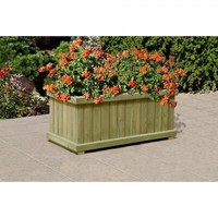 Pflanzkasten 80 X 40 X 34 Cm PflanzküBel Rechteckig Aus Holz Blumenkasten