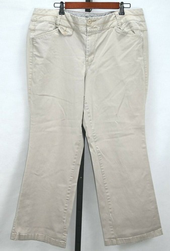Lane Bryant tan pants size 18 average 