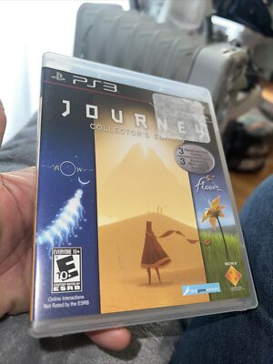 Journey -- Collector's Edition (Sony PlayStation 3, 2012) PS3 Video Game VGC
