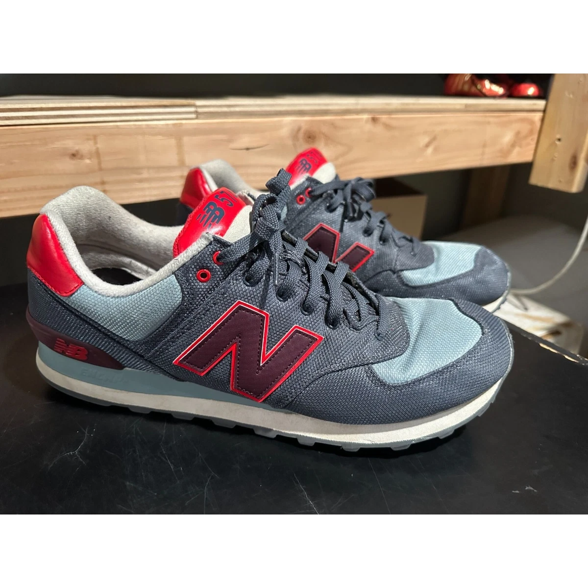 New balance 574 sales mens size 14