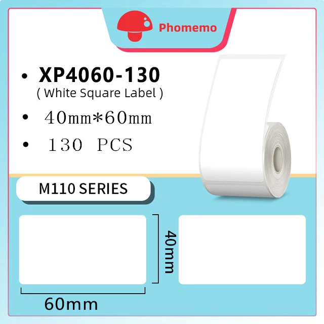 Bluetooth Label Maker M108 for Small Business Shipping Address Stickers