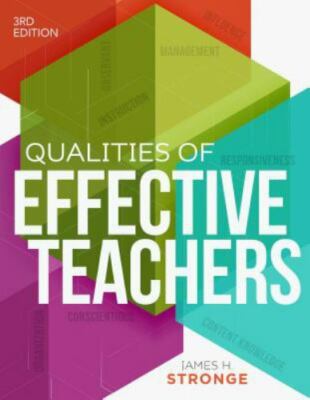 Qualities of Effective Teachers by James H. Stronge (2018, Trade Paperback,