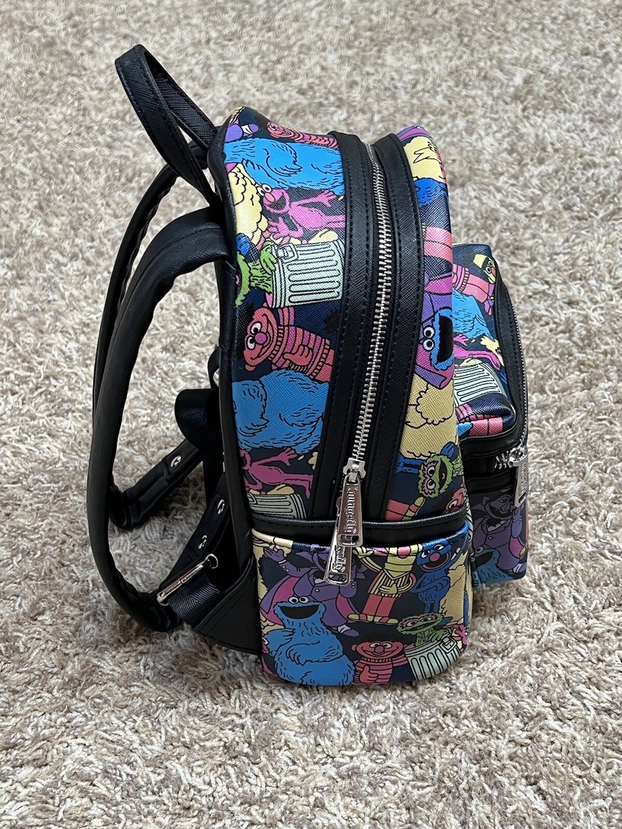 Sesame Street 50th Anniversary Loungefly Mini Backpack  display picture 1