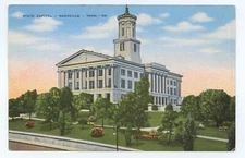 State Capitol Nashville Tennessee Postcard