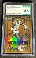 2012 CSG 8.5 Fleer Retro 1998 Tradition Playmakers Theater /100 Karl Malone 2189