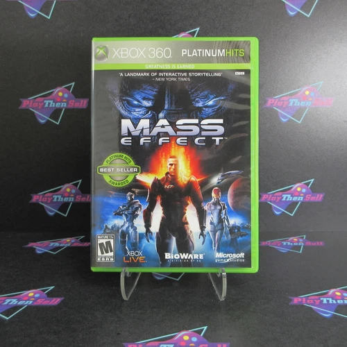 Mass Effect Platinum Hits Xbox 360 + Bonus Disc - Complete CIB